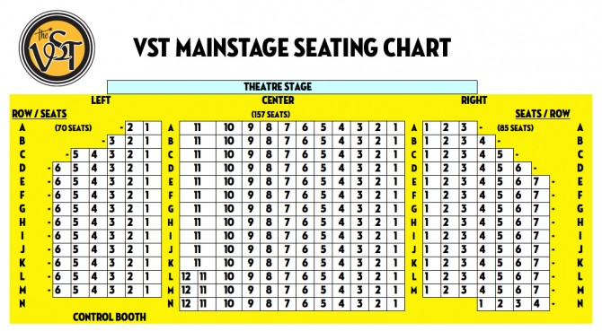 Virginia Samford Theatre Seating Chart